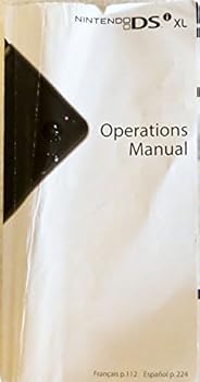 Paperback Nintendo DSI Xl Operations Manual Book
