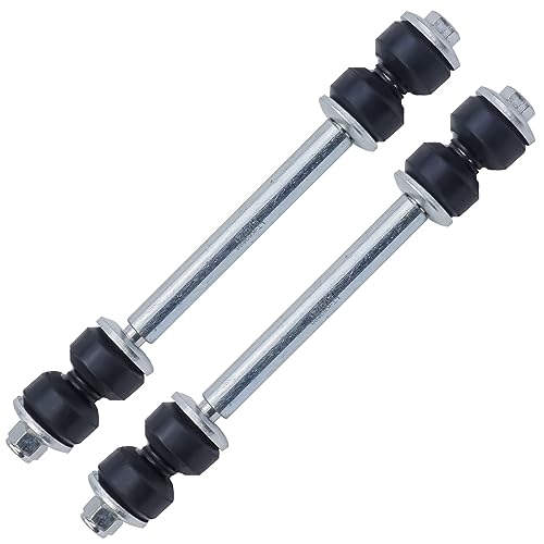 Image of Detroit Axle - 8pc Front Rear Suspension Kit for Ford 2007-2010 Explorer Sport Trac, 4 Quick Complete Struts with Coil Spring 4 Sway Bar End Links 2008 2009 Replacement