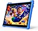 VASOUN Kids 7 inch Kids Tablet, Android 13 Tablets for Kids with Lanyard, 32GB Toddler Tablet with WiFi, Kids Software Pre-Installed, Parental Control, Dual Camera, Education, Games (Blue)