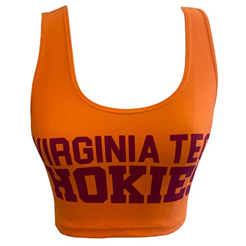 Image of Lojobands Women's College Gameday Outfit Tank Top Tailgate Crop Top One Size Fits Most