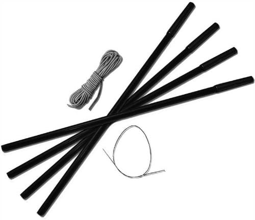 TentSpares - Vango Tigris 400, Tigris 600 & Tigris 800 Fibreglass Tent Pole Repair Kit, Tent Pole Replacement, Tent Poles, Camping Essentials