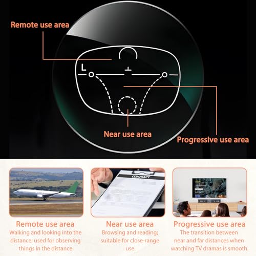 2 Stück Gleitsichtbrille Herren Gleitsichtbrille Damen Multifokale Brille Automatische Dioptrien Anpassung Lesebrille Gleitsicht Autofokus Brille Mit Selbsteinstellung Mit 2 Tücher Und Ein Brillenetui