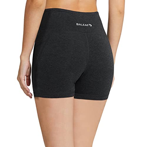Image of baleaf Women's 8 inch / 5 inch / 3 inch Biker Shorts High Waist Yoga Workout Gym Running Volleyball Spandex Shorts with Pockets