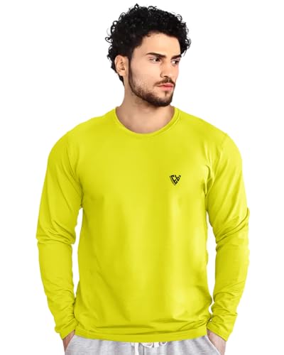 Image of Noble Monk Men's Polyester Solid Regular Fit T-Shirt