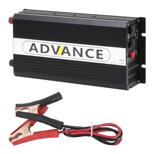 Amazon.co.jp: 修正波インバーター DC24V/AC100V 定格1500W 最大
