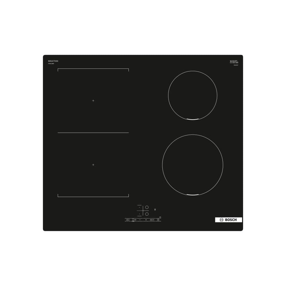 Bosch PVS611BB6E Series 4 - Induction table - 60 cm - Power 6900 W - Black