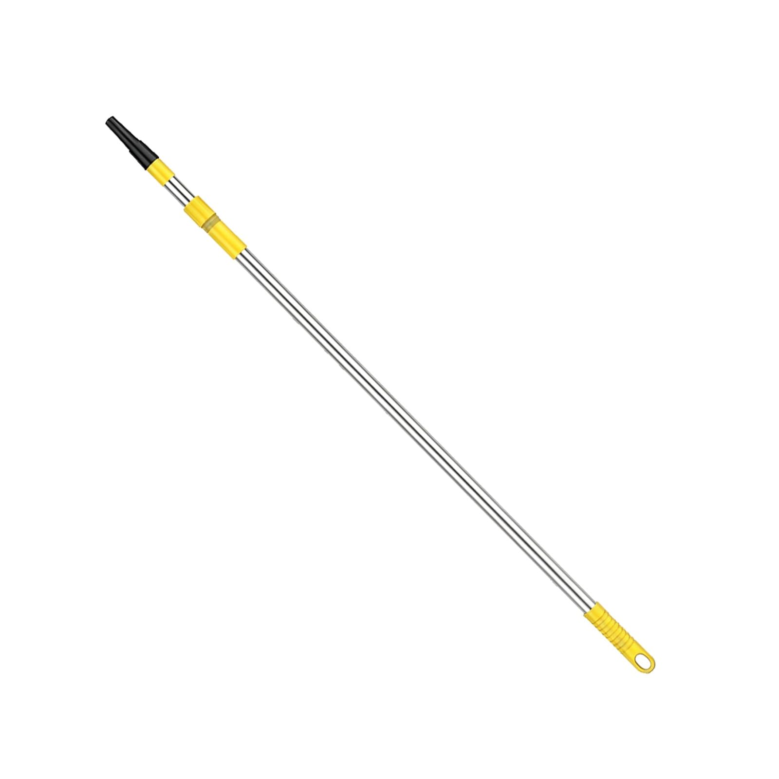 Verdickte Teleskopstange, Robuste Verlängerungsstange Farbroller | Verdickter Edelstahl, Doppelverriegelung für Reinigungs- & Farbrolleraufsätze(3m/9.8ft)