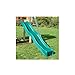 Cool Wave Slide, Green, Features Sturdy, Smooth, 1-Piece Molded-Plastic Construction, Assembled Dimensions: 91.5 inches L x 20 inches W x 48 inches H, high Density polyethylene
