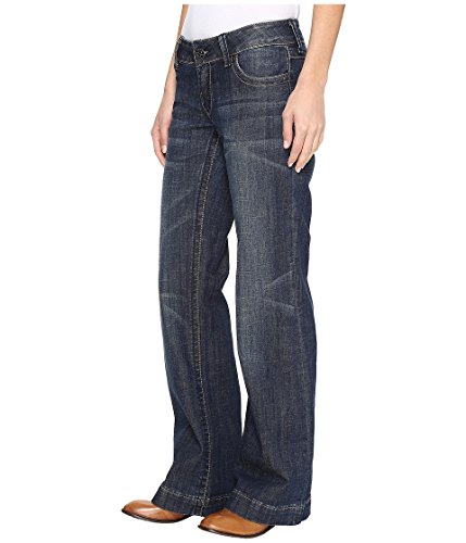Stetson Apparel Womens Fit City Trouser Jean 12 R Blue #TOP1
