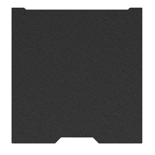 TMYPN 355 x 346mm Build Plate for Bambu Lab H2D/H2S 3D Printers, Double Sided Black Texture PEI Good Adhesion Spring Steel Plate for Bambu Lab H2D/H2S