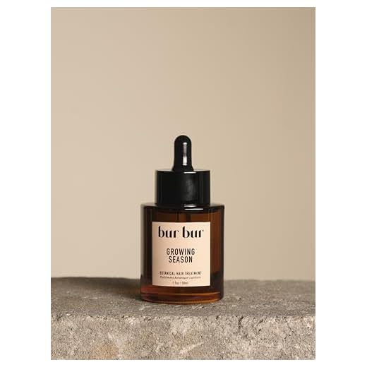 BUR BUR Growing Season Hair Growth And Repair Oil | With Burdock, Nettle Oil and Vitamin C for Visibly Fuller, Stronger and Shinier Hair.