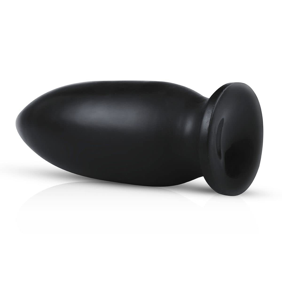 BUTTR Yellow Dog Buttplug (Ø 6.8-9.5 cm) Con un design proiettile stimolante e ventosa extra forte, grande presa anale XXL per l'utente esperto, liscia, flessibile, proiettile