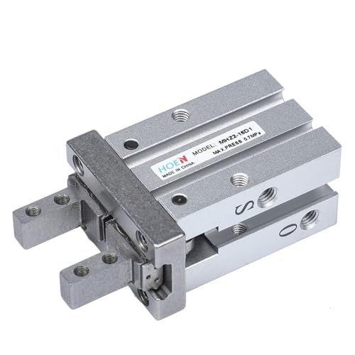 Cilindro neumático MHZ2-10S de simple efecto normalmente abierto en aluminio 4
