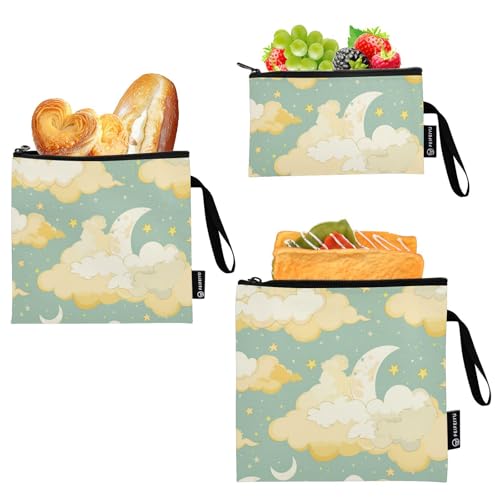 Bolsas reutilizables para snack y pañales 3 unidades miniatura 2