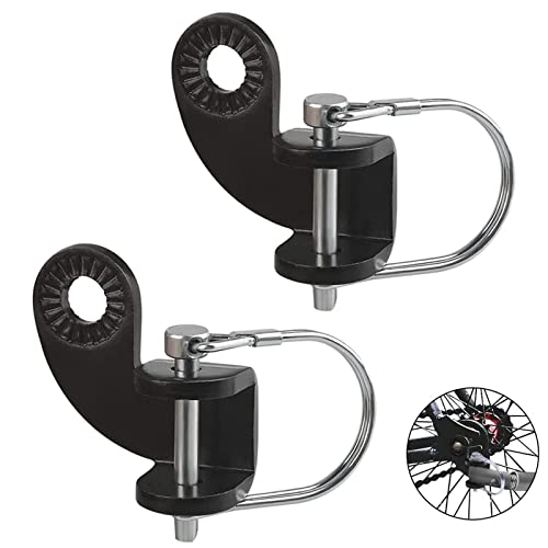 DKTOTIUP Koppler Fahrrad 2 Stücke Fahrrad Anhängerkupplung Kupplung Fahrradanhänger Adapter Universelles Fahrrad Anhängerkupplung Anhängerkupplung Kompatibel Mit Burley Trailer Schwarz Cover