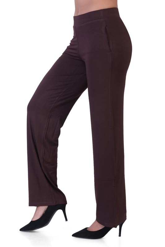 Image of Women's Solid Regular FIT Parallel Pant