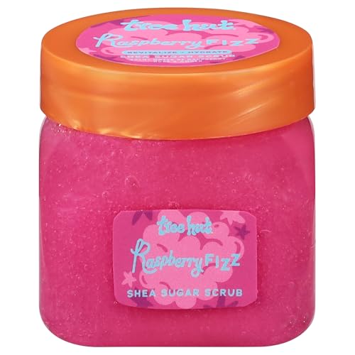 Tree Hut Mini Raspberry Fizz Shea Sugar Scrub, Exfoliating Body Scrub, Travel Size, 3.4 oz