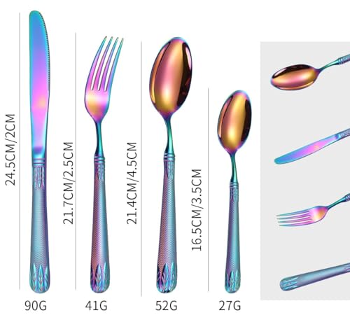 Set Cuchillos Cocina 24 Piezas Acero Inox miniatura 2
