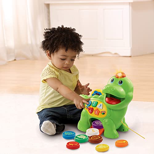 Vtech feed-me dino, aprendizaje divertido