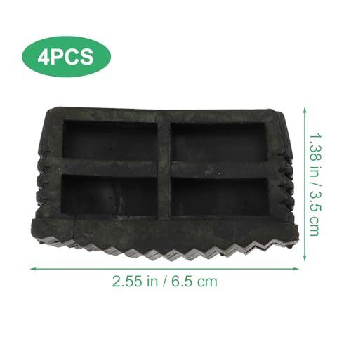 Patins antidérapants pour échelle pour protéger le bois et tapis de maison - 3