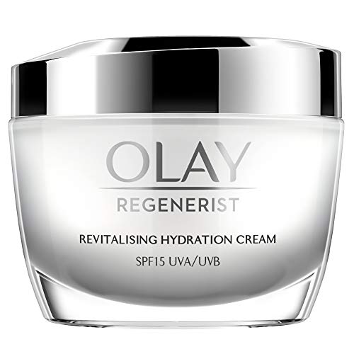 Image of Olay Day Cream Regenerist Microsculpting Moisturiser (NON SPF), 50g And Olay Day Cream Regenerist Collagen Boost SPF 15, 50g