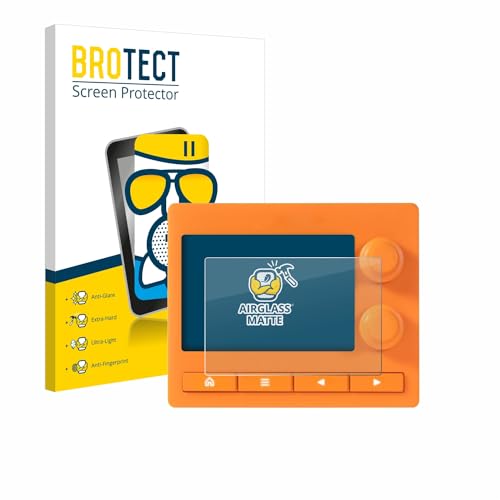 brotect Anti-Glare Glass Screen Protector Matte for 1010 Music Nanobox Tangerine - Anti-Scratch 9H Protection Film