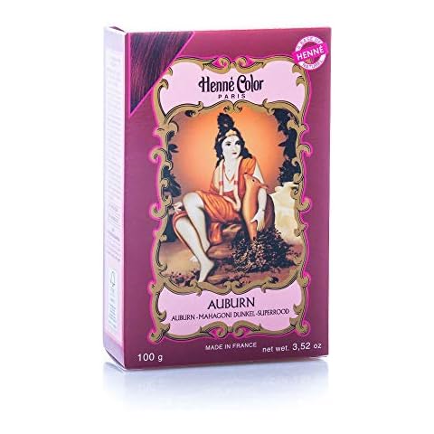 Auburn Henne Natural Henna Hair Colouring Dye Powder Cover