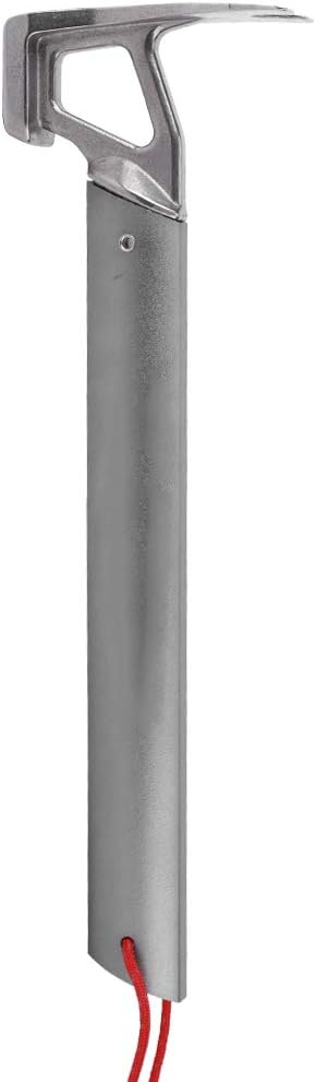 Outdoor Multifunctional Tent Nail Hammer, Stainless Steel Nail Puller Remover Suitable for Any Camping Site
