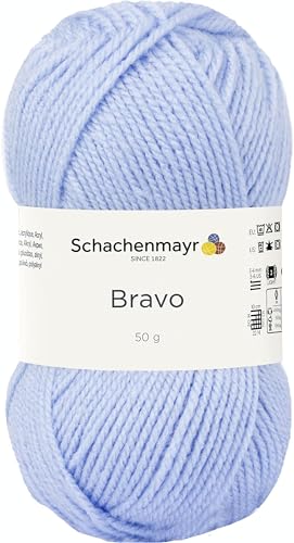 Schachenmayr Bravo 9801211-08370 anthrazit meliert Handstrickgarn, Häkelgarn