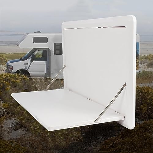 Mesa de pared para autocaravana plegable que ahorra espacio y soporta 25kg