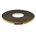 Produktbild GleitGut Filzband selbstklebend schwarz Länge: 1 m Filzklebeband Meterware Stärke: 3 mm Filzstreifen (Breite 10 mm)