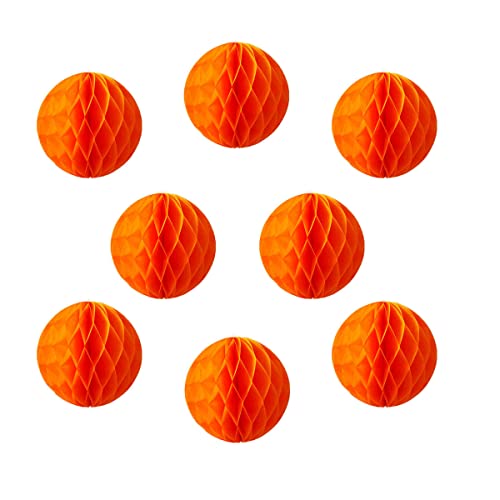 8 bolas de papel de 10 pulgadas, bolas decorativas de panal de abeja, pompones de papel, bolas de flores, bolas colgantes para cumpleaños, boda, guardería, baby shower, decoración del hogar (10