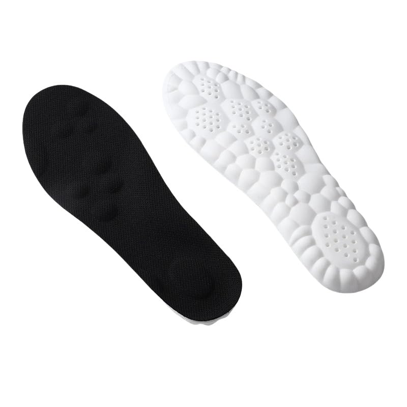 stepsia Semelles orthopédiques anti-douleurs pour Confort Femme et Homme - Semelles Orthopédiques Mémoire de Forme Amortissantes Respirantes Anti - Odeur et Transpiration