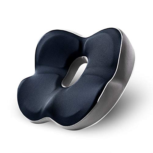 Gadeel クッション座ぶとん 低反発クッション 座布団 クッション カバー洗える 通気性 シートクッション基準通気性の良い持ち運ぶ便利使用場所オフィス/車中/車椅子/自宅 1年保証付