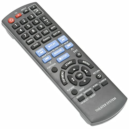 VINABTY N2QAYB000626 Replacement Remote Control Compatible with Panasonic Home Theater SC-XH50 SA-XH50 SAXH50 SCXH5 - Image 2