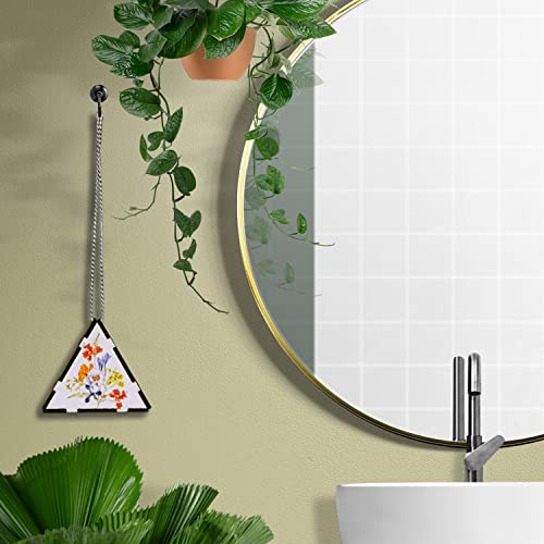 Image of Air Freshener For Toilet Bathroom Washroom Deodorizer Scent 5 ml. Essential Oil Diffuser Eliminates Odor Air Purifying Aroma Box Hanging Automatic Smell Remover (Green Apple Fragrance, 12 pcs)