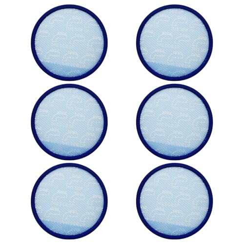 Kaulolado 304087001 Windtunnel Vacuum Filters for Hoover, Compatible with Hoover UH71250, UH71200, UH72630, UH71230, UH72625, UH71255, UH70825 Vacuum and more, 6 Pack 304087001 Vacuum Primary Filter.