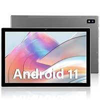 SGIN 10,1 Zoll 6 GB RAM 128 GB ROM, Android 11 Tablet, FHD 1920 x 1200 IPS, Kamera 5 MP + 8 MP, Dual WiFi, Bluetooth 5.0, GPS, Akku 7000 mAh, Unterstützung TF Karte bis A 512 GB (Grau)
