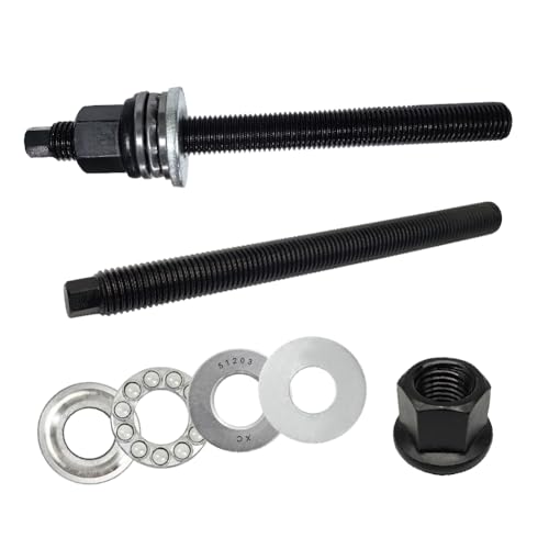 (2PCS) LS Harmonic Balancer Installation Tool Crank Pulley Install Tool 551141 Compatible with GM 1997-UP V8 LS1 LS2 LS3 LS4 LSX LSA LS6 LQ4 LQ9 with Thrust Bearing