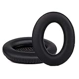 QC15 Replacement Ear Pads Kit, JARMOR Ear Cushion for Bose QuietComfort 2, Quiet Comfort 15, QC 25, QuietComfort 35, Ae2, Ae2i, Ae2w, Sound True, Sound Link (Around-Ear Only) Headphones – Black