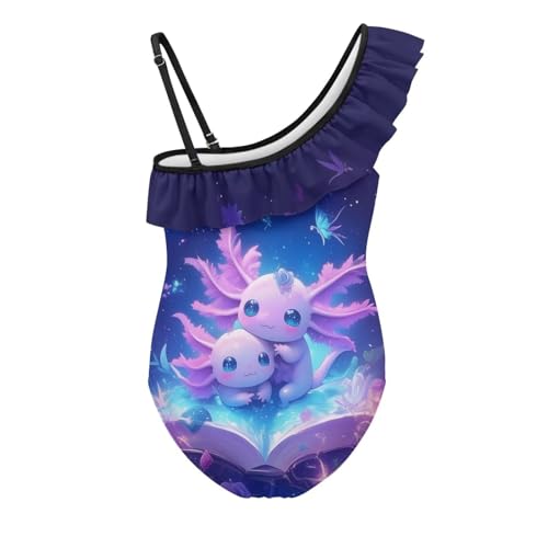 Image of Yzaoxia Girls Swimsuits One Piece Bathing Suit Sleeveless Gymnastics Swimwear for Kids 3-14Y