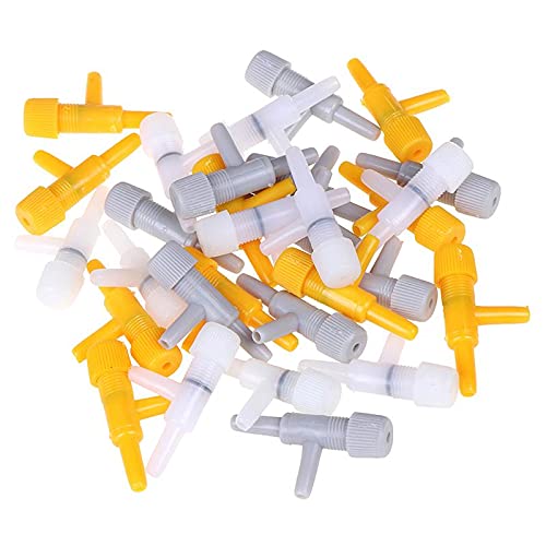 Vayinato Air Control Valve for Aquarium, Fish Tank Oxygen Pipe Tube Connector, 5pcs - Air Flow One/Single Way Check Valve for Aquarium - Airline Tubing Connector Aquarium (Multi Color) (B09HY3N38D) Amazon Price History, Amazon Price Tracker