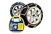 Goodyear Set di 2 catene da neve per auto da 9 mm in metallo misura 130 con...
