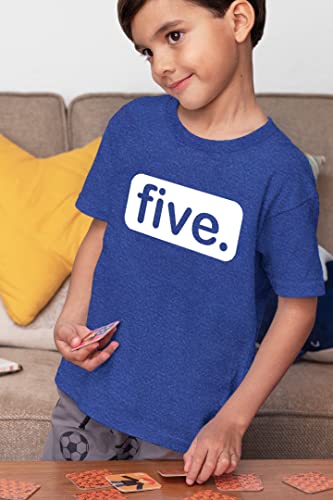 Unordinary Toddler 5Th Birthday Shirt Boy 5 Year Old Boy Birthday Boy Shirt 5 Five Gifts Fifth Shirts (Charcoal Blue, 6 Years) #TOP5