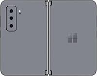 Vista 30 de SopiGuard Skin para Microsoft Surface Duo 2 2ª generación de borde a borde de paneles delanteros y traseros de vinilo (piedra de ladrillo)