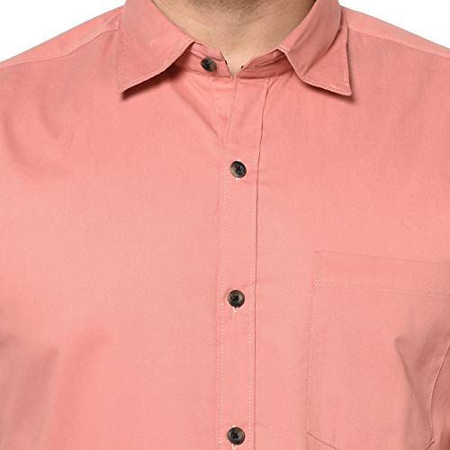 Image of Men Solid Slim Fit Shirt