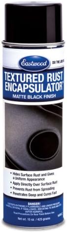 Eastwood Textured Matte Black Rust Remover Spray | Aerosol Prevents Rust Corrosion Epoxy Fortified Low VOC Formula | 15 Oz. - Textured Matte Black