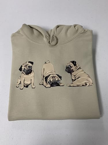 Pug Lover Gift Hoodie, Gift For Friend T-Shirt, Cute Dog Hoodie, Dog Graphic Tees, Cute Animal Hoodie, Dog Hoodie, Love Dog Shirt, Dog Lovers Hoodie, Dog Mom Gift Shirt, Dog Mom Tee, Dog Lover Gift2