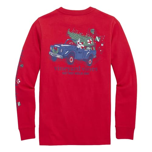 vineyard vines Boys Ho Hold on Long-Sleeve Tee