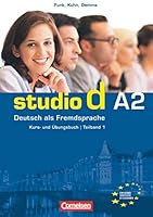 Studio D in Teilbanden: Kurs- Und Ubungsbuch A2 MIT Lerner-CD 3464207676 Book Cover